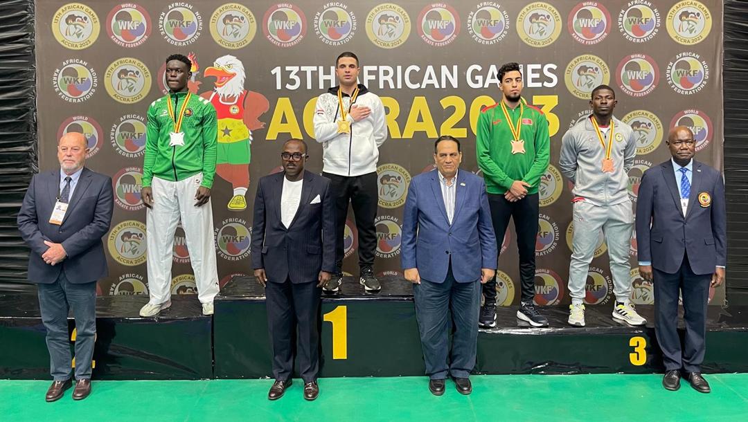 Karaté / Jeux africains : Makhtar Diop, médaille d’argent et Mohamed Falilou Diop, médaille de bronze