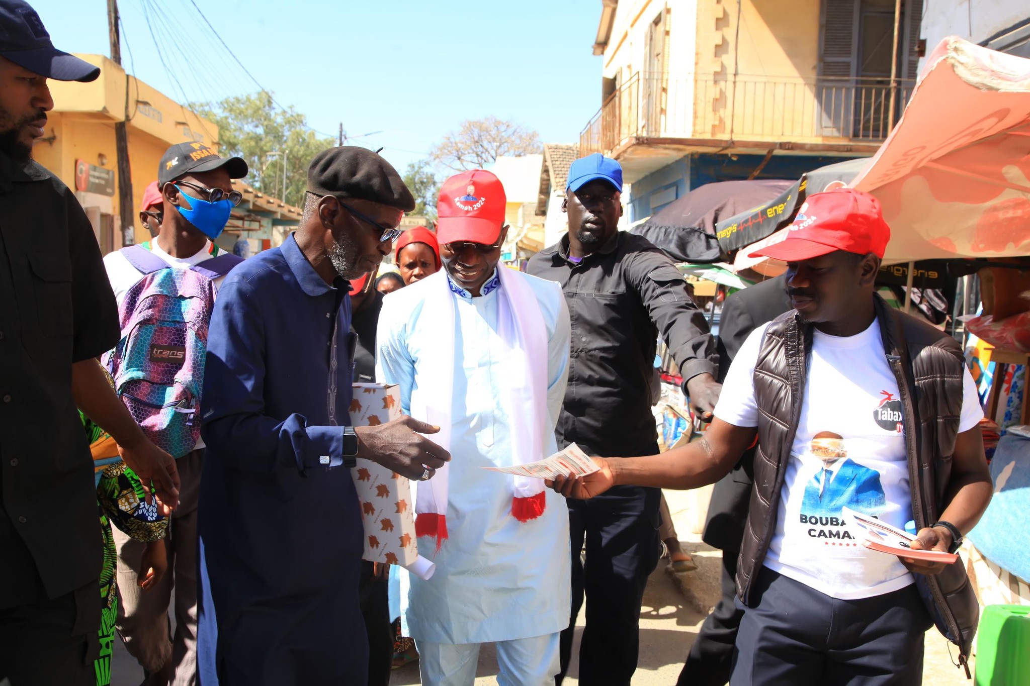 Présidentielle 2024 : Visite de proximité de Boubacar Camara à Thiès, en images (Photos)