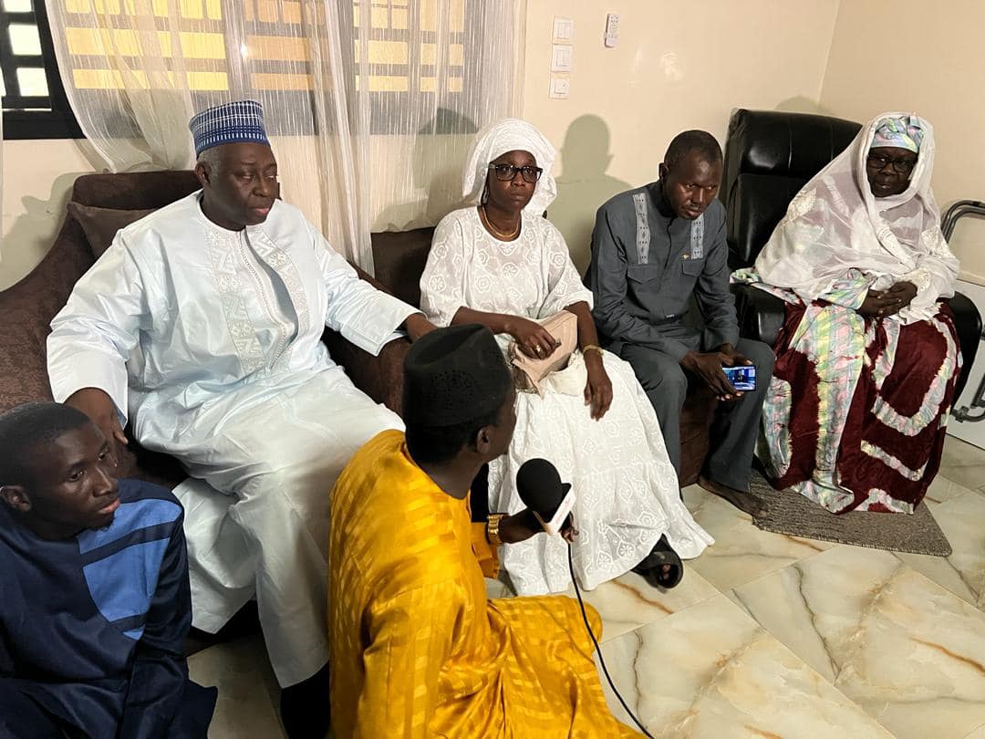 Campagne et visite de courtoisie : À Ziguinchor Mamadou Lamine Diallo était chez la maman de Sonko