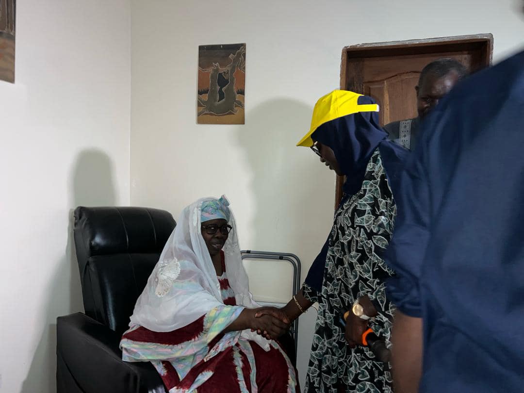 Campagne et visite de courtoisie : À Ziguinchor Mamadou Lamine Diallo était chez la maman de Sonko