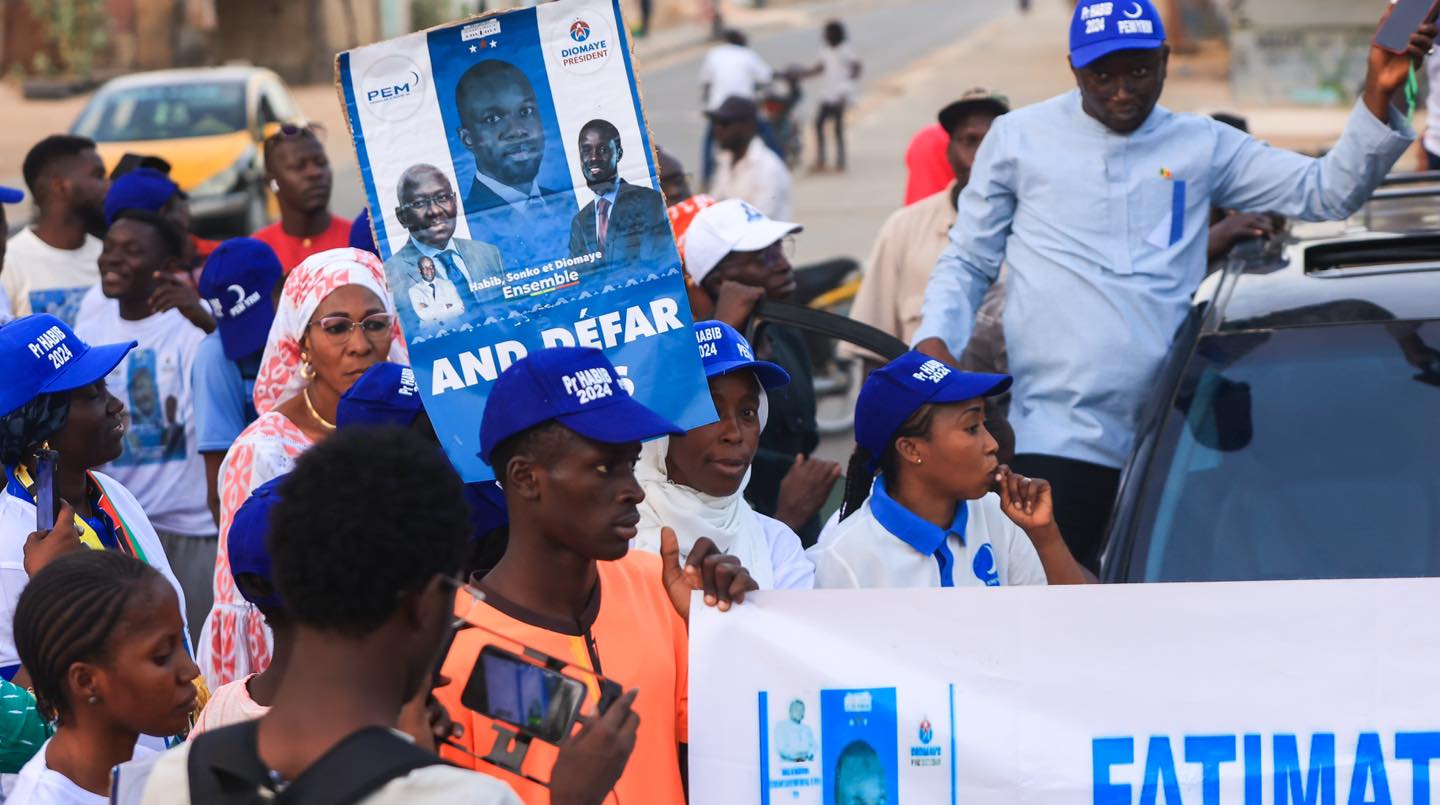 Caravane de la coalition Diomaye Président à Thiès, avec Habib Sy (Photos)