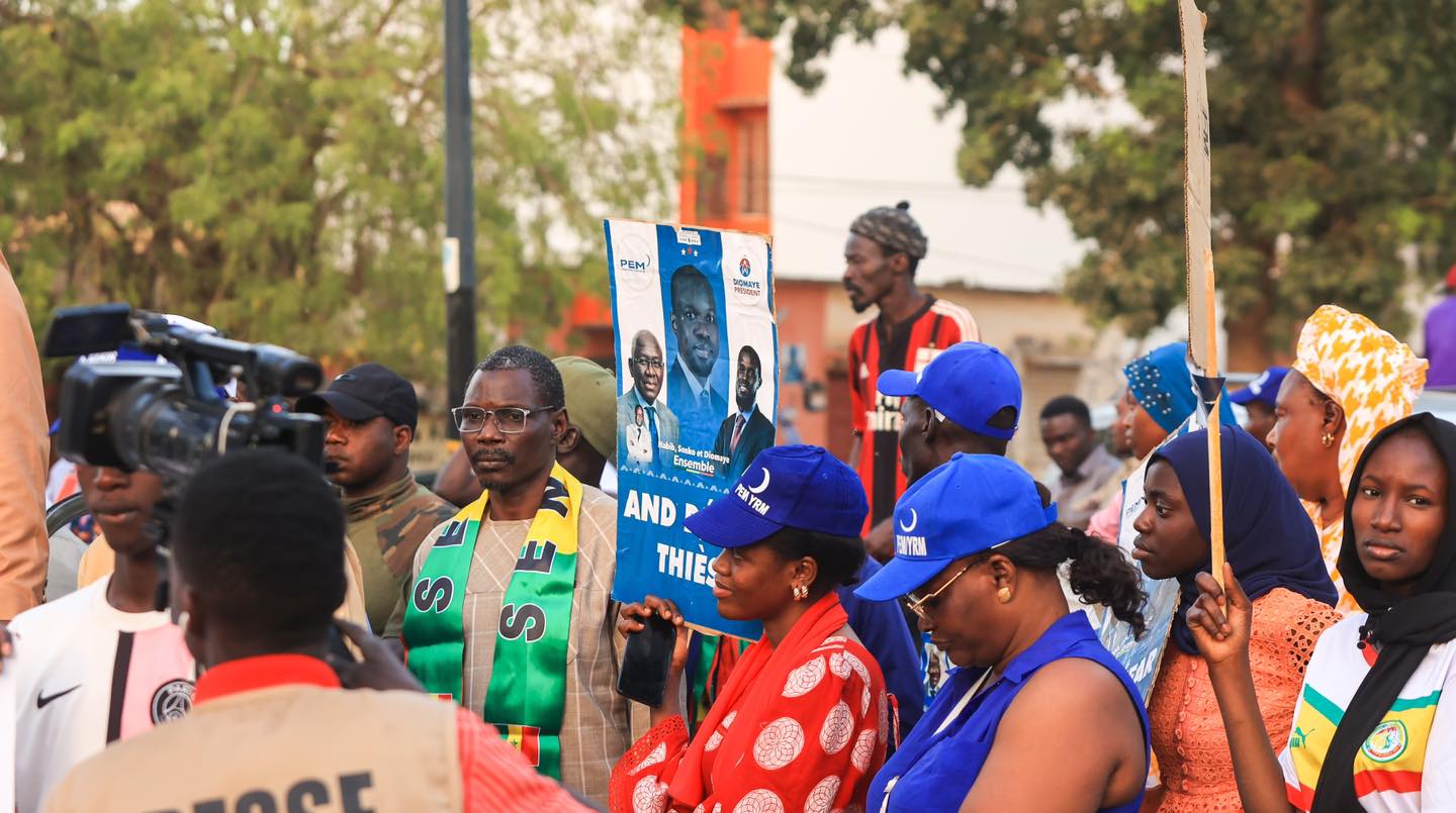 Caravane de la coalition Diomaye Président à Thiès, avec Habib Sy (Photos)