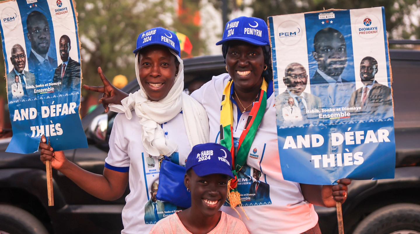 Caravane de la coalition Diomaye Président à Thiès, avec Habib Sy (Photos)