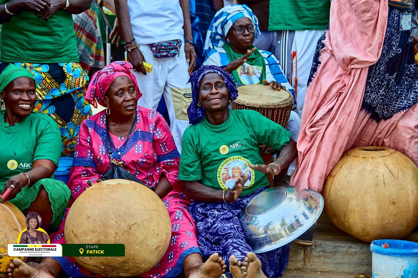 Fatick: Anta Babacar Ngom accueillie sous une forte mobilisation (Photos)