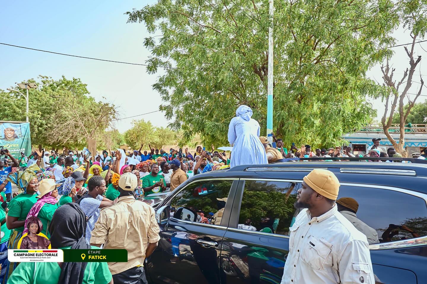 Fatick: Anta Babacar Ngom accueillie sous une forte mobilisation (Photos)