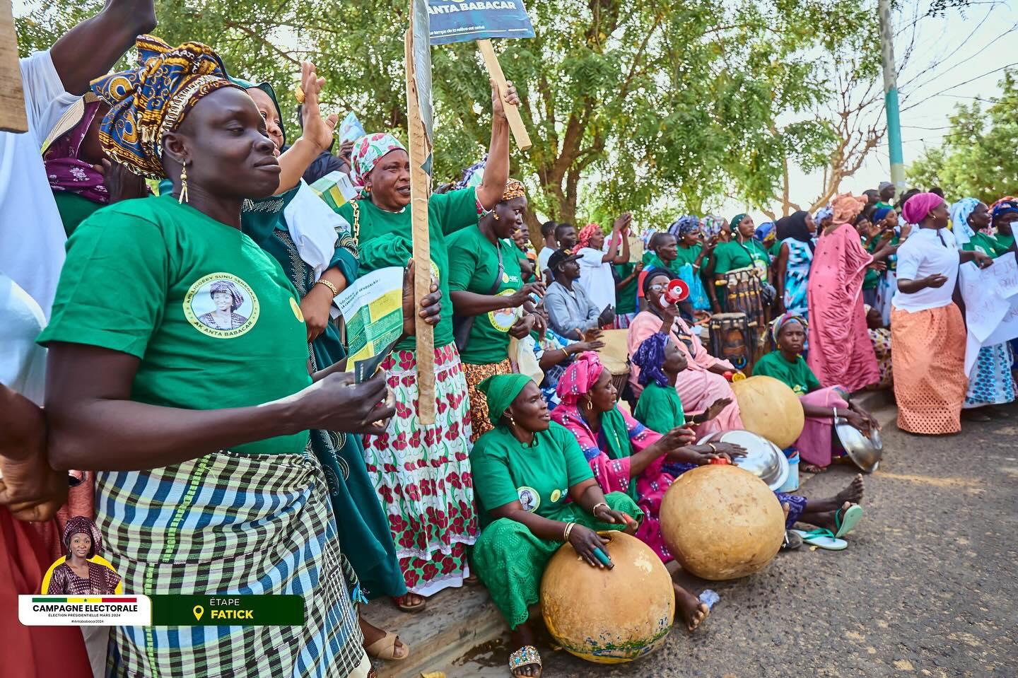Fatick: Anta Babacar Ngom accueillie sous une forte mobilisation (Photos)