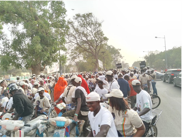 Accueil du candidat Amadou Bâ à Thiès: La mobilisation exceptionnelle de Mouhamed Lamine Massaly, président de l’UNR