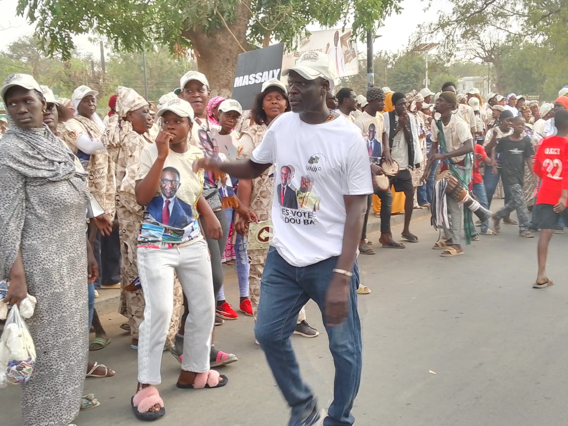 Accueil du candidat Amadou Bâ à Thiès: La mobilisation exceptionnelle de Mouhamed Lamine Massaly, président de l’UNR