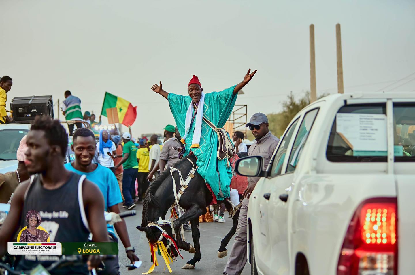 Anta Babacar Ngom: "L'accueil chaleureux à Louga montre l'arrivée imminente du temps de la relève"