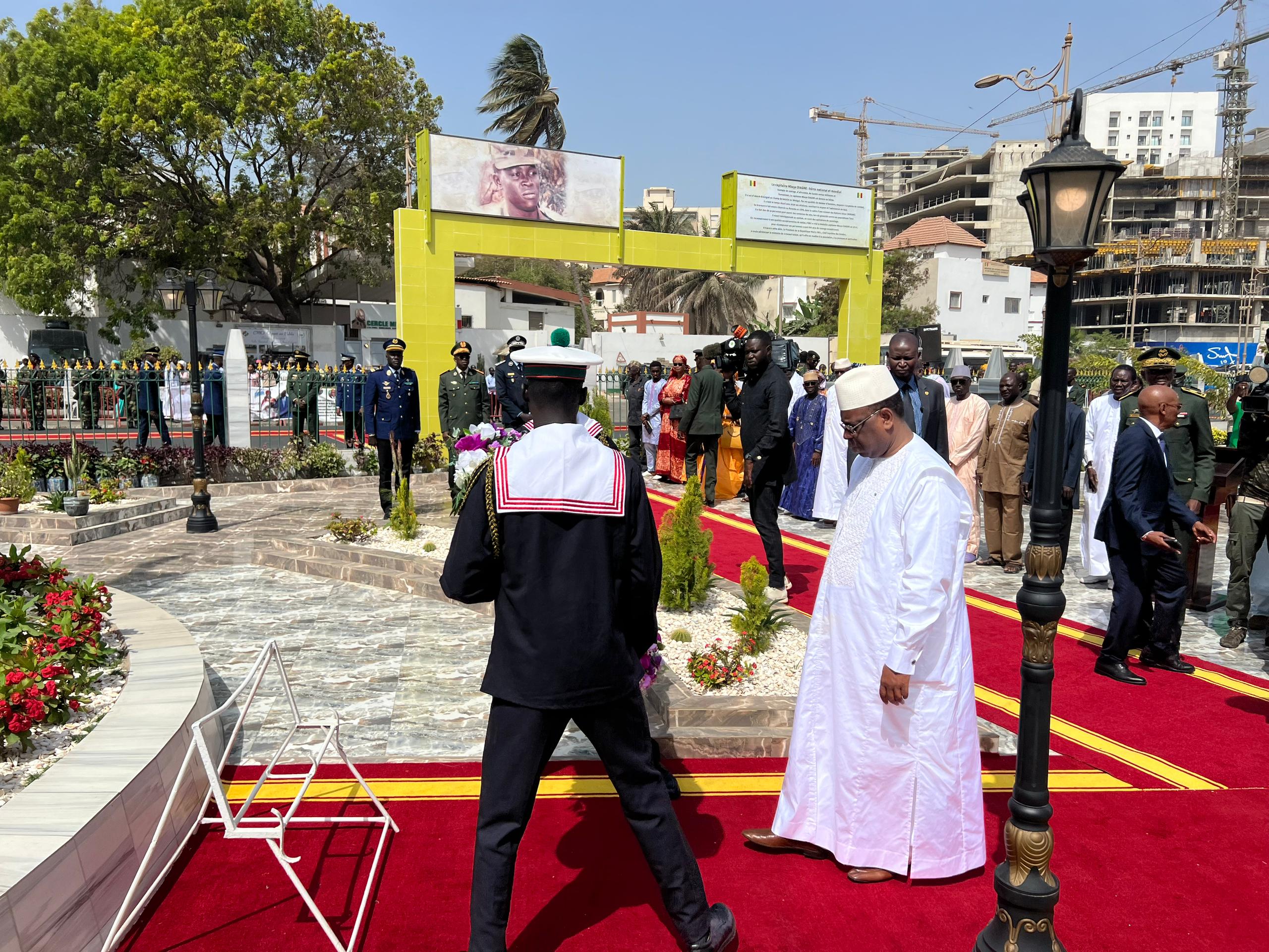 Photos: Le Président Macky Sall à l’Inauguration du Memorial Capitaine Mbaye Diagne