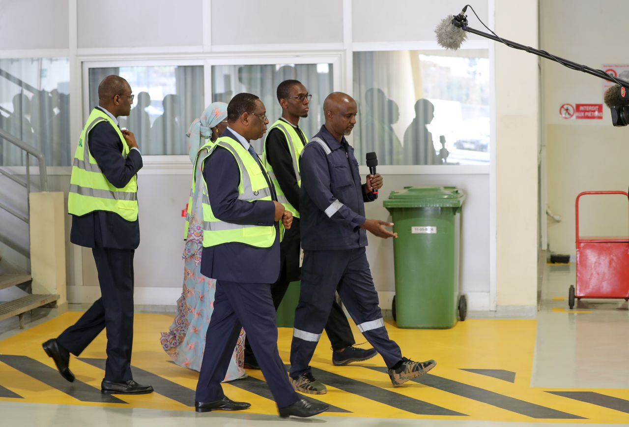 Photos-Vidéo / Le Président Macky Sall à l'inauguration du Parc spécial