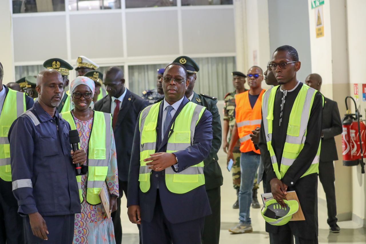 Photos-Vidéo / Le Président Macky Sall à l'inauguration du Parc spécial