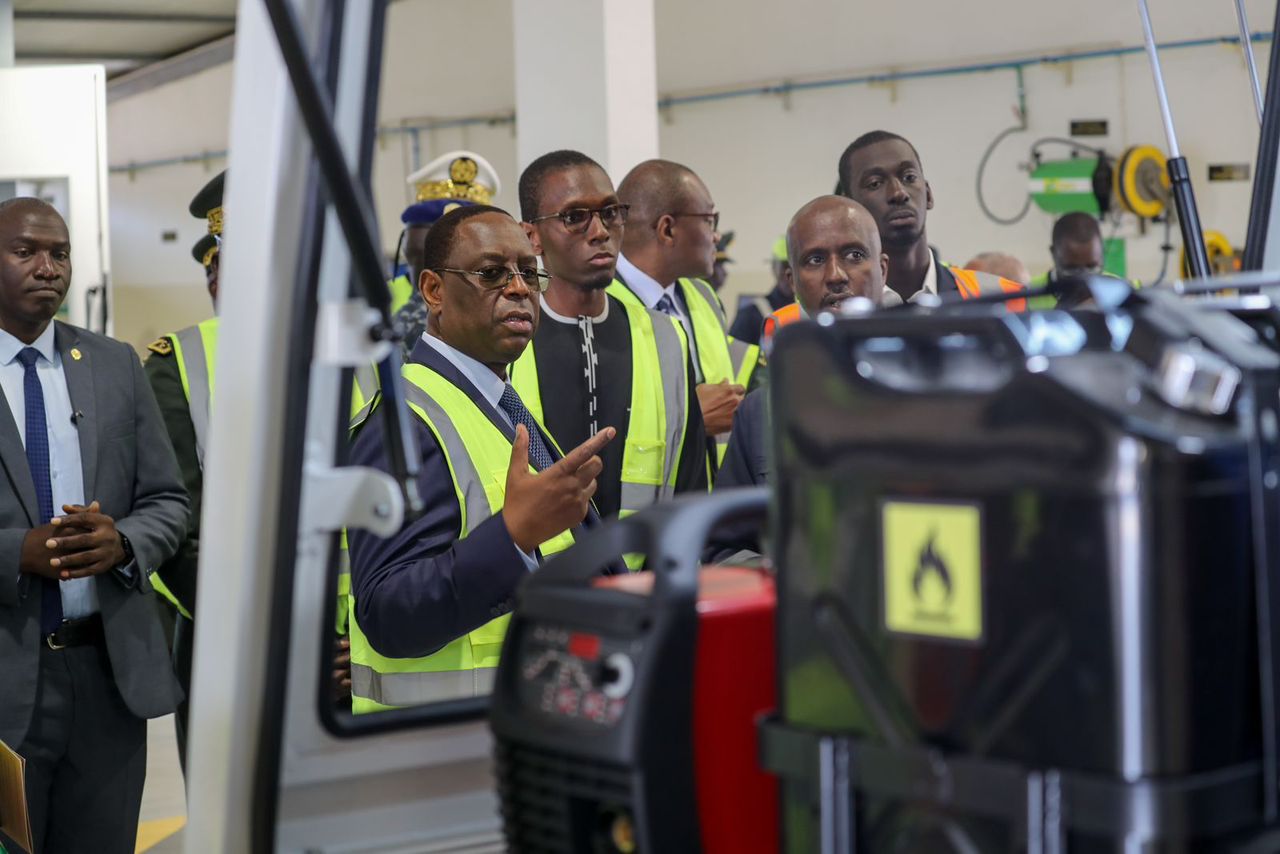 Photos-Vidéo / Le Président Macky Sall à l'inauguration du Parc spécial