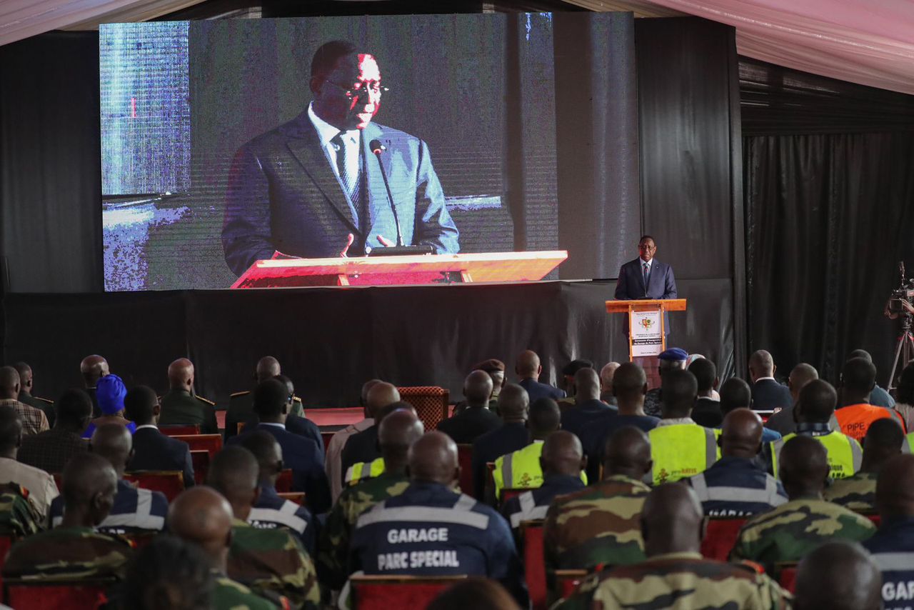 Photos-Vidéo / Le Président Macky Sall à l'inauguration du Parc spécial
