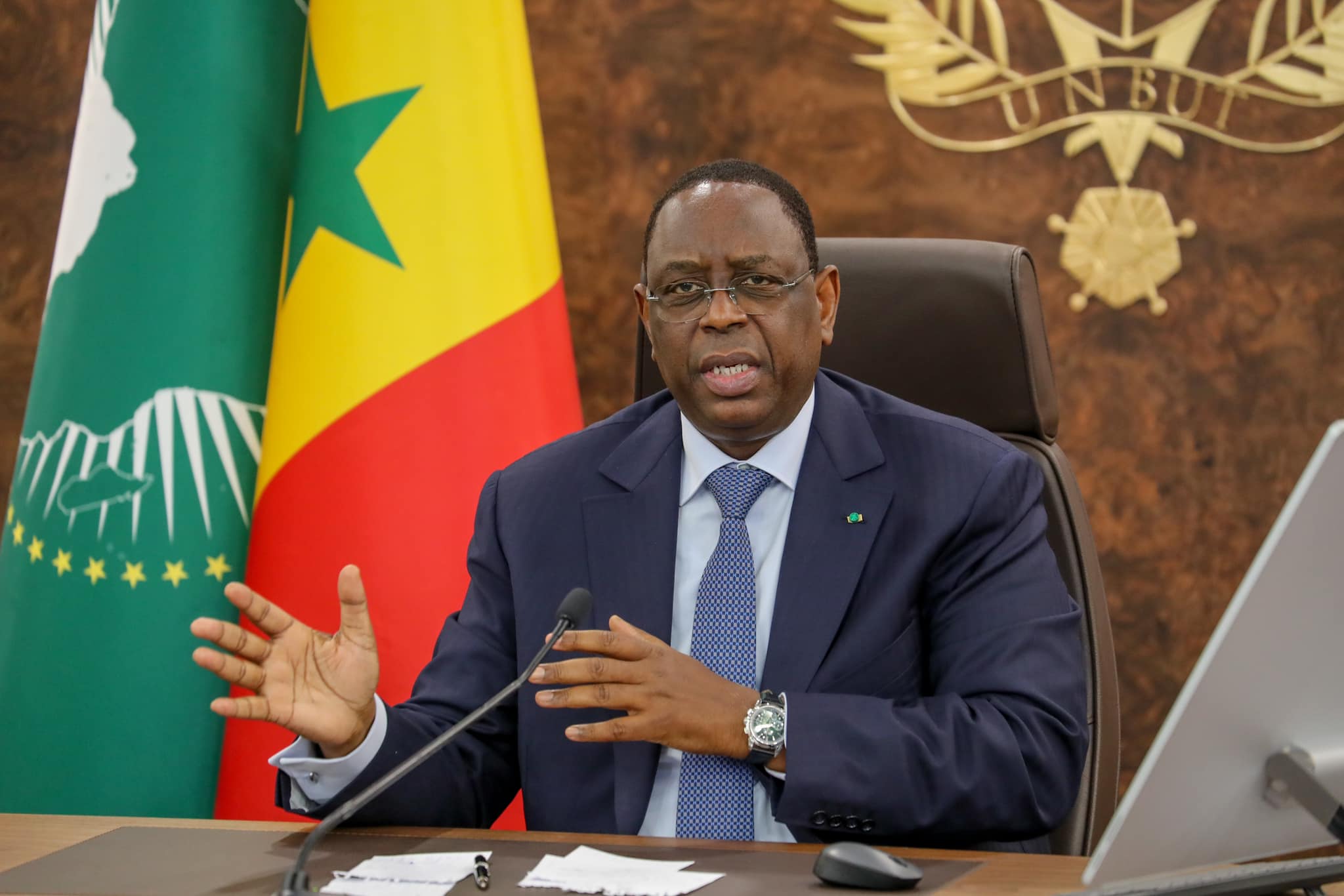 Envoyé spécial du 4P : Macky Sall va prendre fonction dès le 2 avril (Photos)