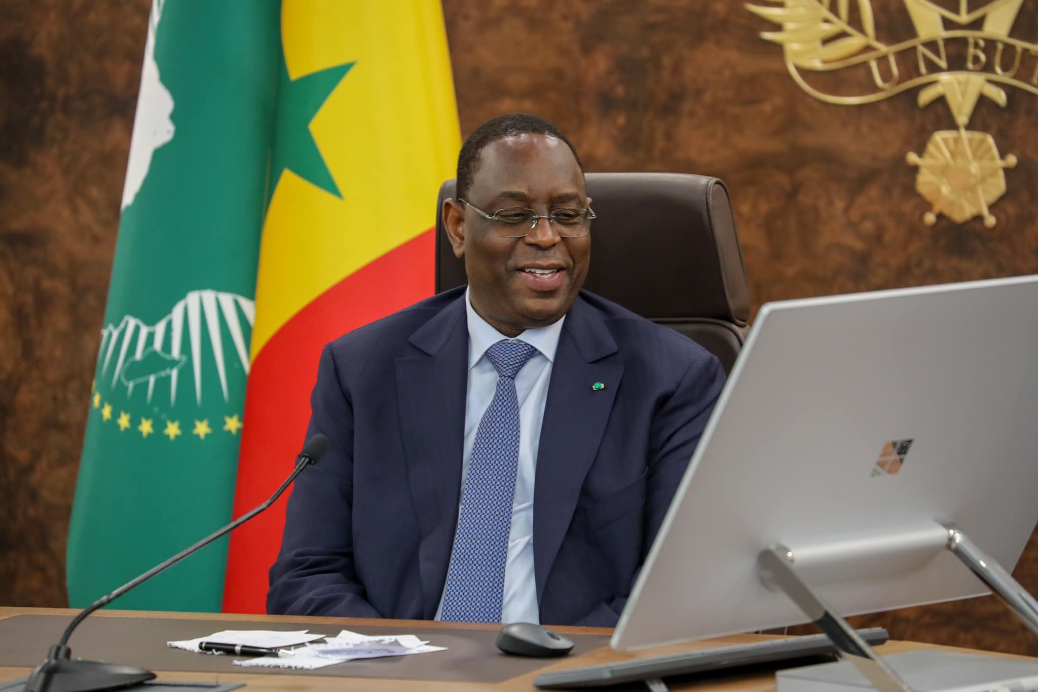 Envoyé spécial du 4P : Macky Sall va prendre fonction dès le 2 avril (Photos)