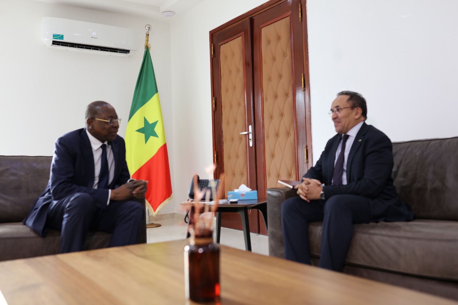 Photos : Les audiences du Ministre des Affaires Étrangères et des Sénégalais de l’Extérieur, Son Excellence Mankeur Ndiaye, ce jeudi