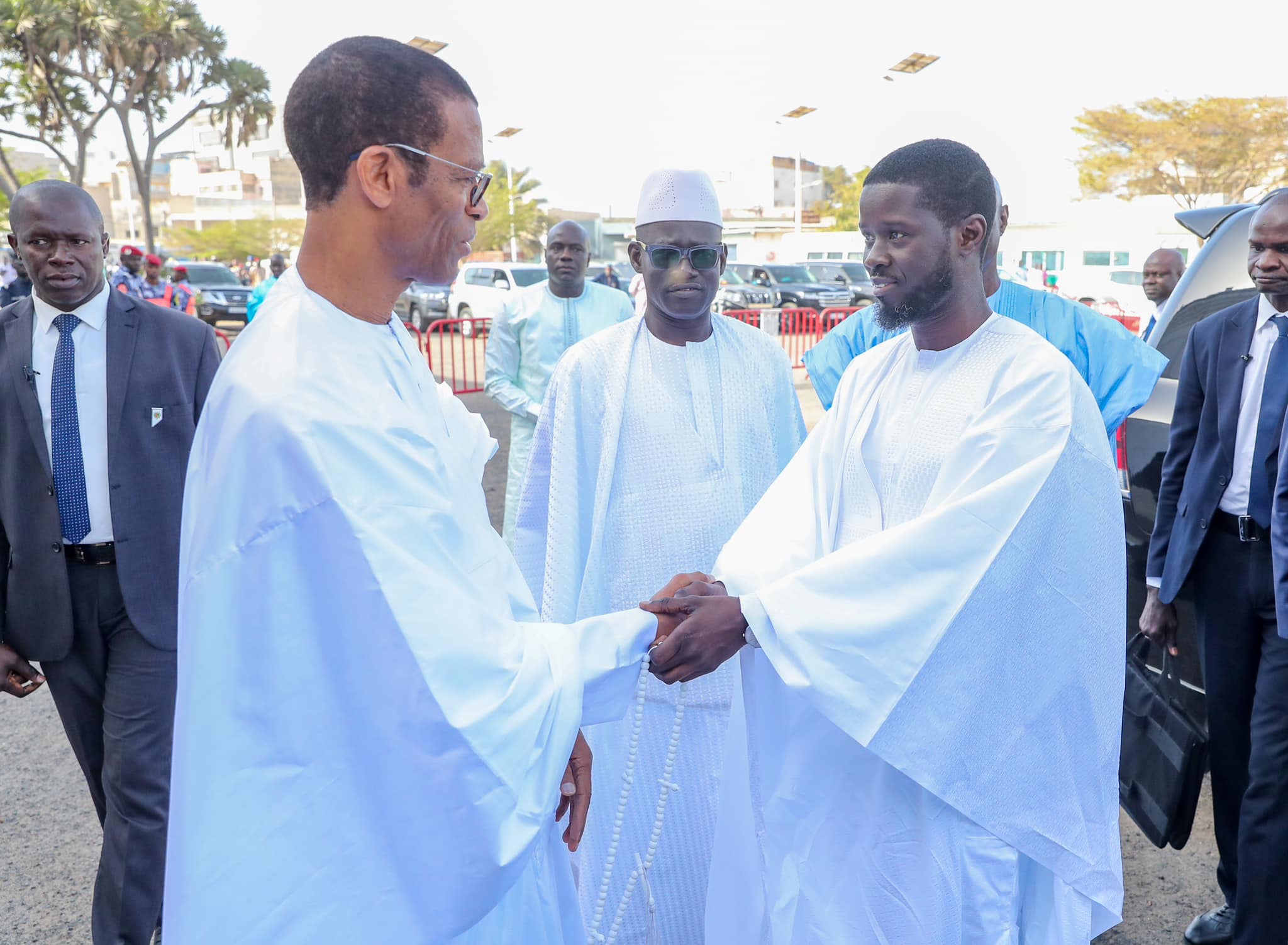  Photos/ Prière de l'Aïd El-Fitr: Le Chef de l'État Bassirou Diomaye Diakhar Faye invite tout le peuple sénégalais à préserver cette stabilité enviée par le monde entier