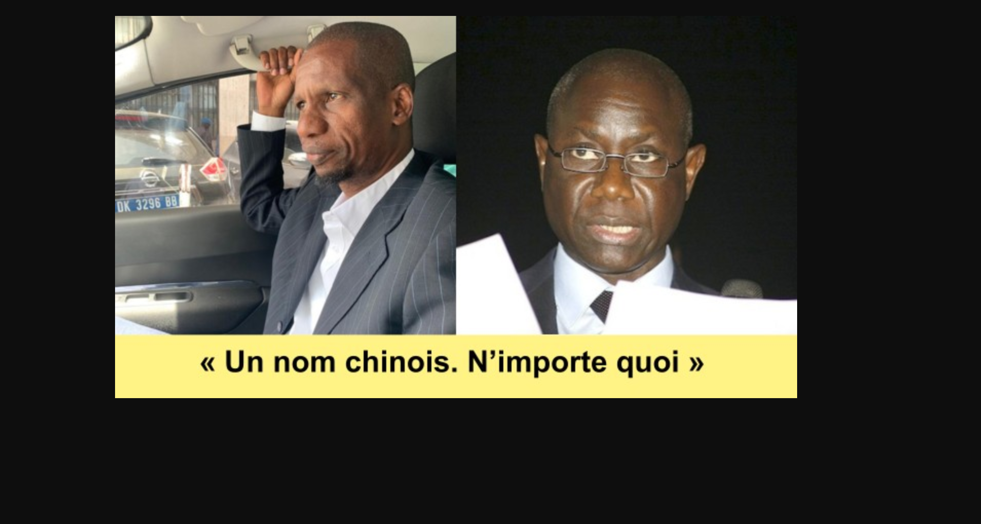 Bara Tall n'a jamais été ministre conseiller. Il a toujours travaillé dans le secteur privé, avec un salaire de 200 000. Aujourd'hui, il est retiré dans son coin avec sa famille, qui a presque pris la relève. Il n'a pas construit un kilomètre d'autoroute depuis le tronçon Malick Sy - Pâte d'oie