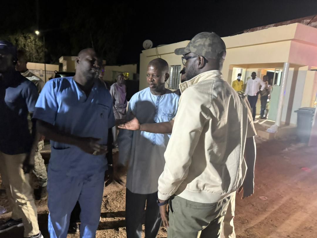 Accident à Koungueul : Le ministre El Malick Ndiaye au chevet des victimes (Photos)