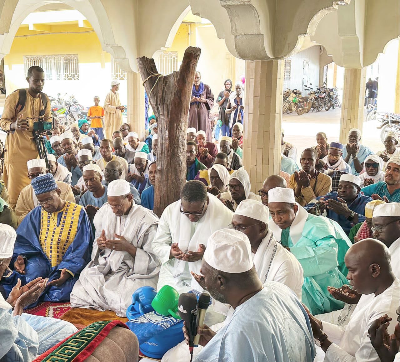 Visite du Secrétaire général de la Sénélec, M. Papa Toby Gaye, à Médina Gounass, en prélude au Daaka 2024