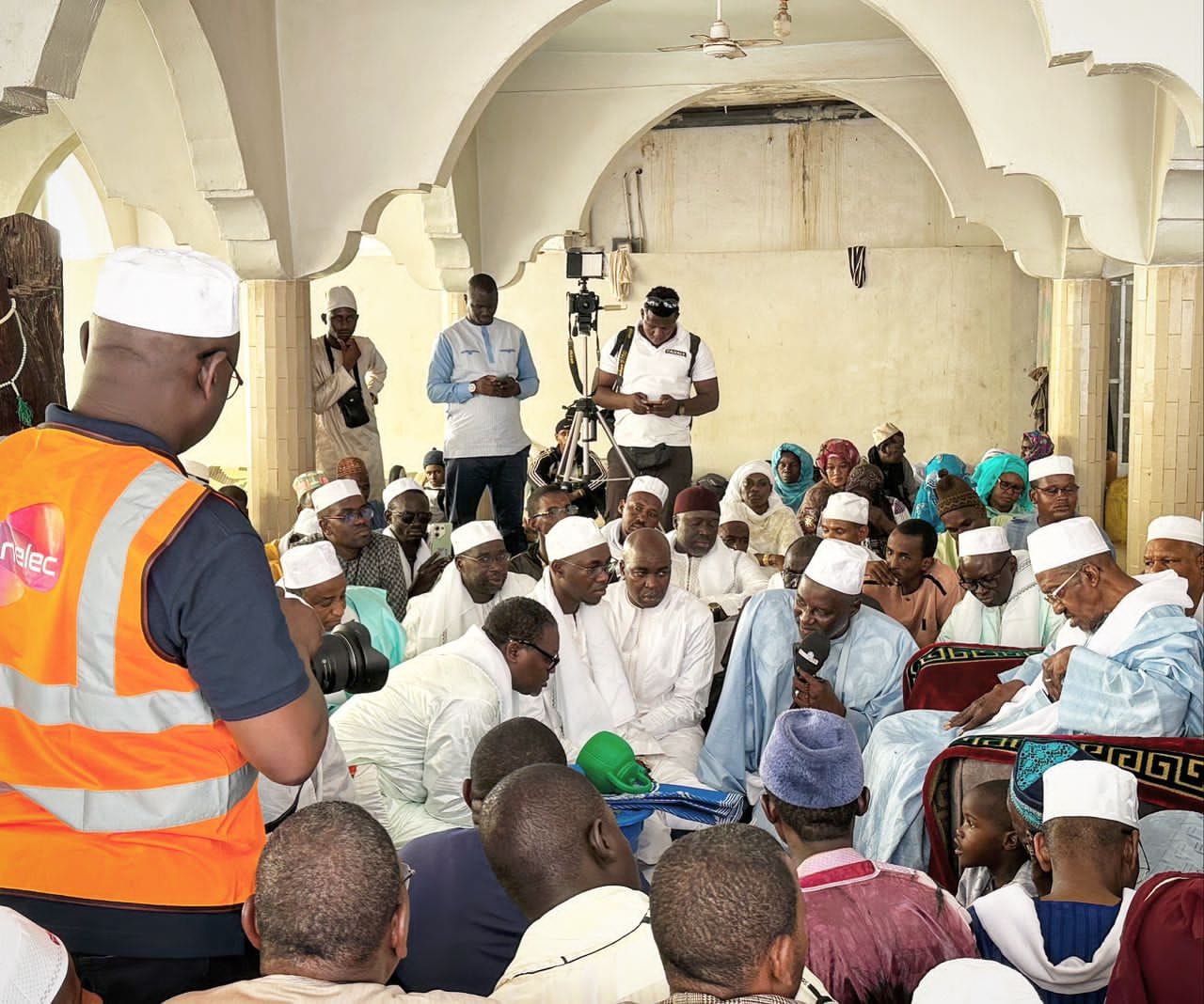 Visite du Secrétaire général de la Sénélec, M. Papa Toby Gaye, à Médina Gounass, en prélude au Daaka 2024