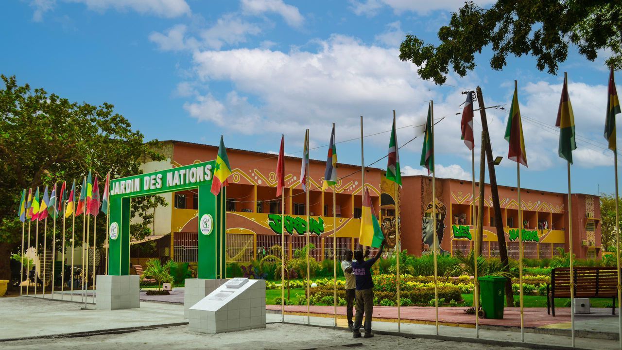 Inauguration du Jardin des Nations: Le mot de Sana Sané, Dg du CROUS de l'université Assane Seck de Ziguinchor