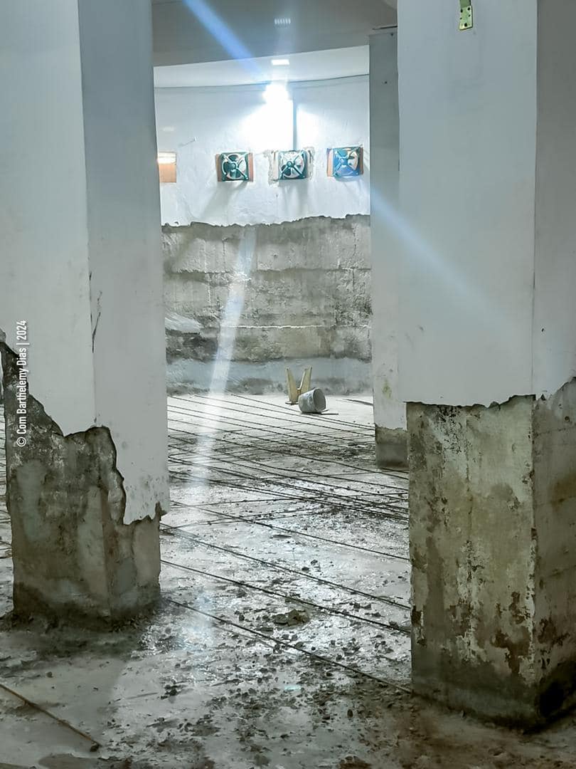 Visite de chantier de l’installation du système photovoltaïque de la Cathédrale de Dakar, par le maire Barthélémy Dias (Photos)