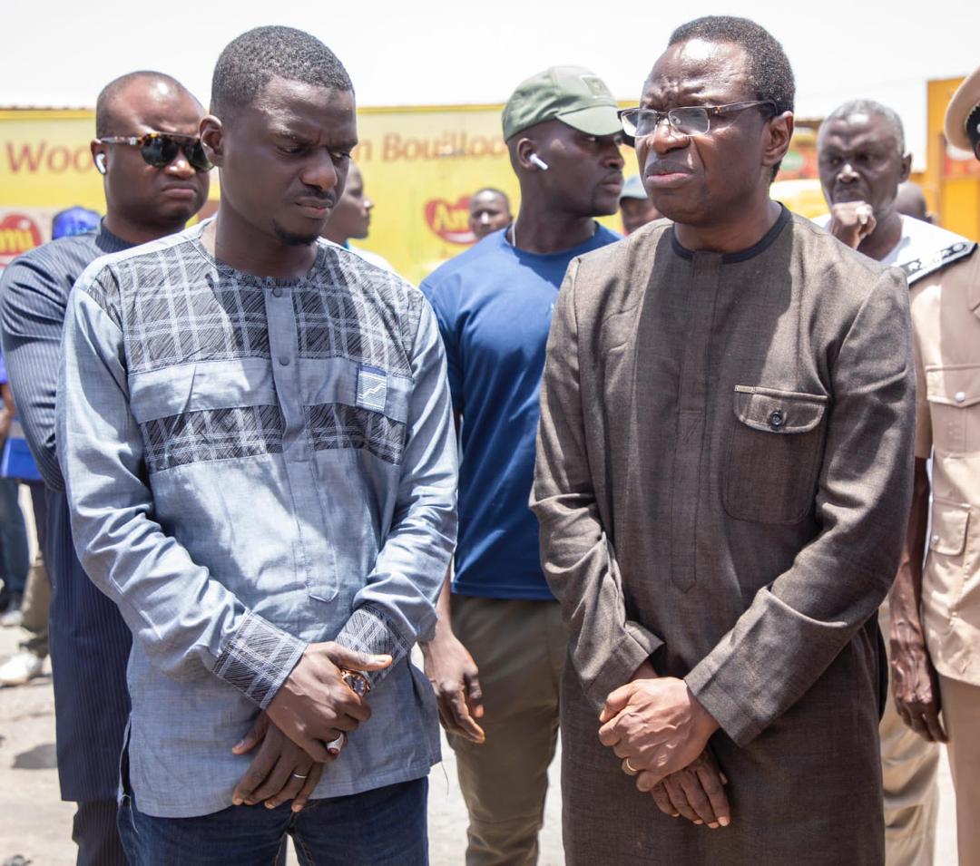 Photos/ PATISEN: Visite de Dr Serigne Guèye Diop, Ministres de l'industrie et du Commerce et Ibrahima Thiam, Ministre Secrétaire d'État pour le développement des PME-PMI