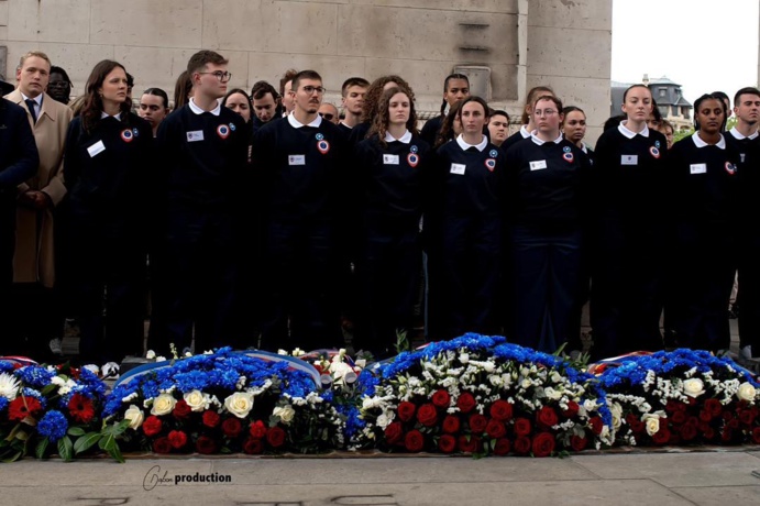 8 mai à Paris : Un vibrant hommage rendu aux soldats Serigne Ahmed Sy Malick et Serigne Fallou Fall