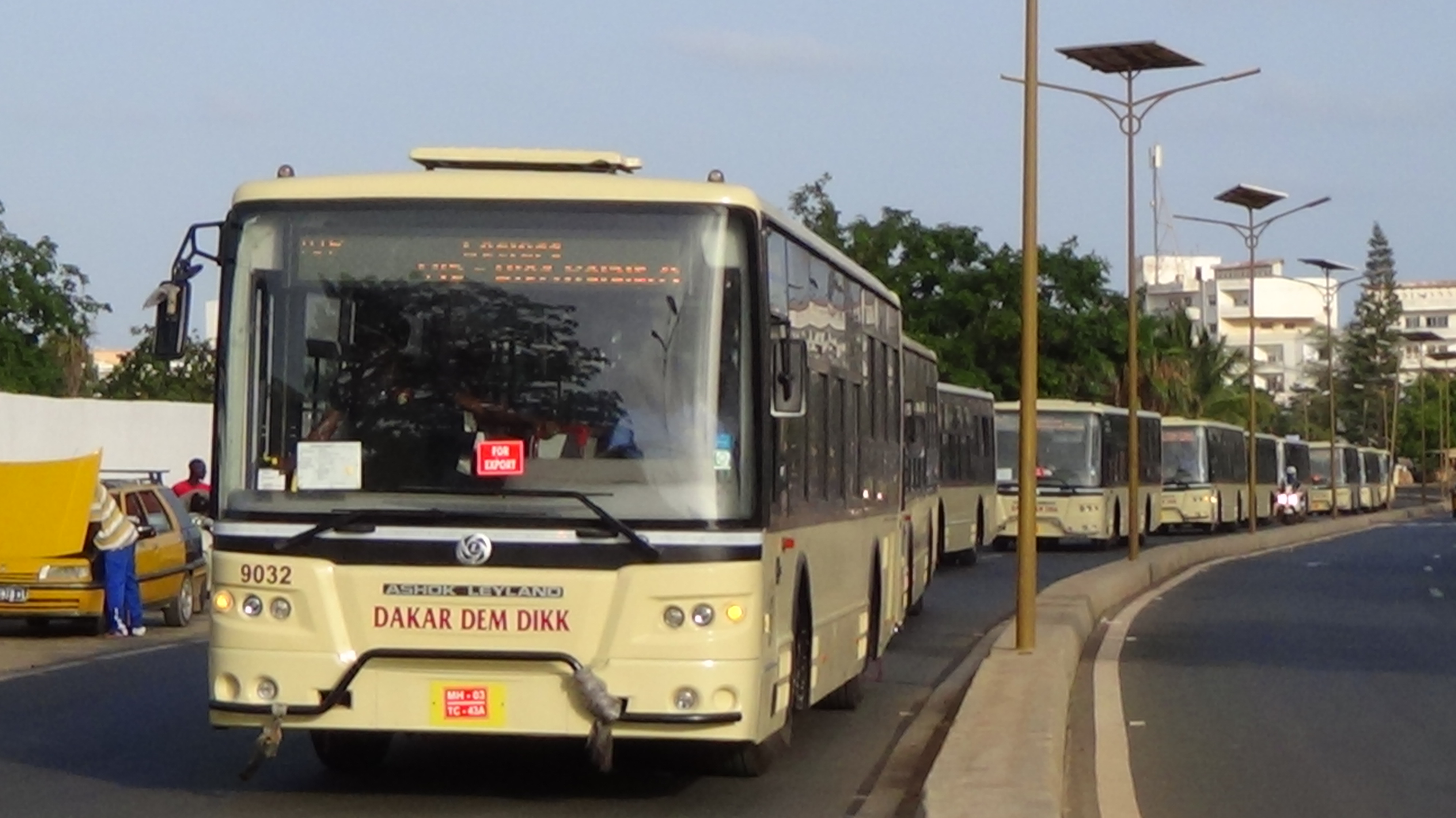 Transport interurbain:  Dakar Dem Dikk réceptionne 35 bus