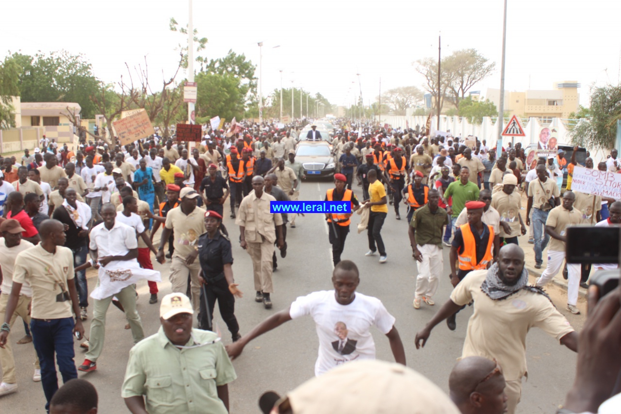 Les images de l'accueil du président Macky Sall à Fatick