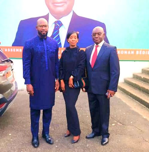 Obsèques nationales du Président Henri Konan Bédié : Une importante délégation du PDS était en Cote D’Ivoire