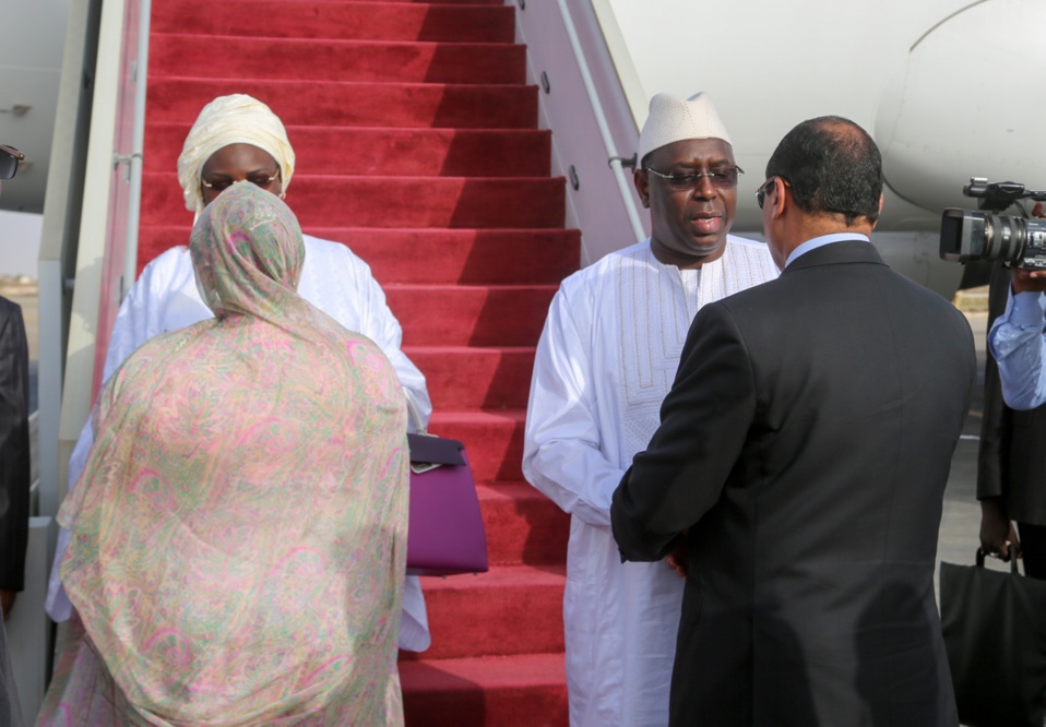 Visite du Président Macky Sall et de son épouse à Nouakchott