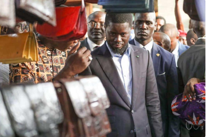 Visite surprise : Diomaye à Soumbedioune et à la Bergerie Galoya