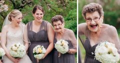 Une jeune mariée invite sa grand-mère de 89 ans pour assister à son mariage... En tant que Demoiselle d'Honneur!
