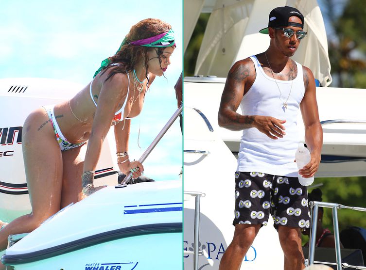 Photos - Rihanna et Lewis Hamil­ton s’éclatent ensemble à La Barbade