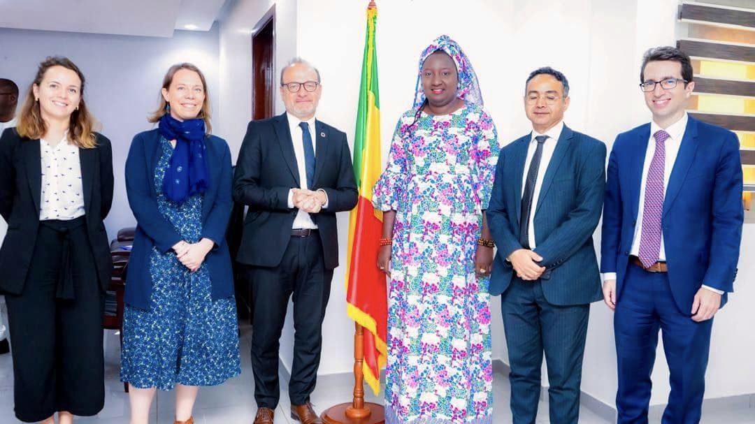 Photos / Ministère de la Jeunesse, des Sports et de la Culture : Mme Khady Diène Gaye a reçu en audience de travail, Rémy Rioux, DG de l’AFD, ce vendredi