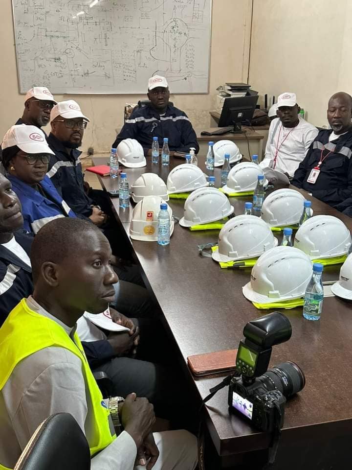Photos / Port Minéralier et Vraquier de Bargny Sendou: Visite d’Abib Diop, DG de la Sar, ce mardi