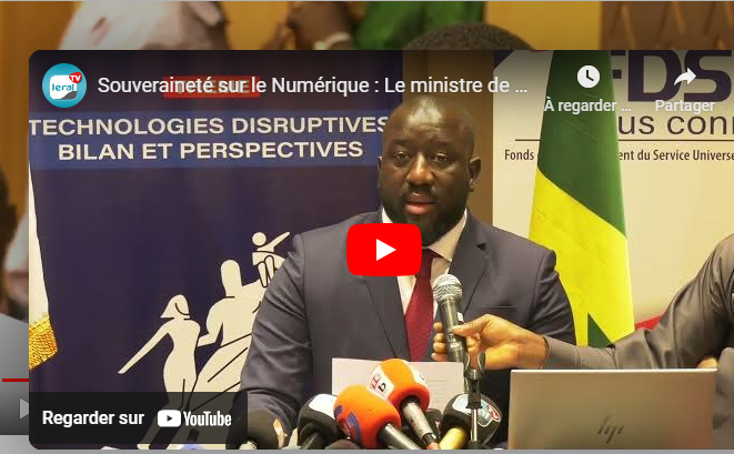 Souveraineté sur le Numérique : Le ministre de la Communication annonce ...