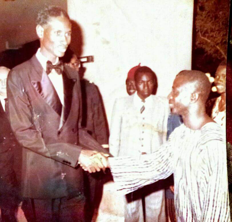 Souvenir : Le Président Diouf et le défunt Doudou Ndiaye Coumba Rose