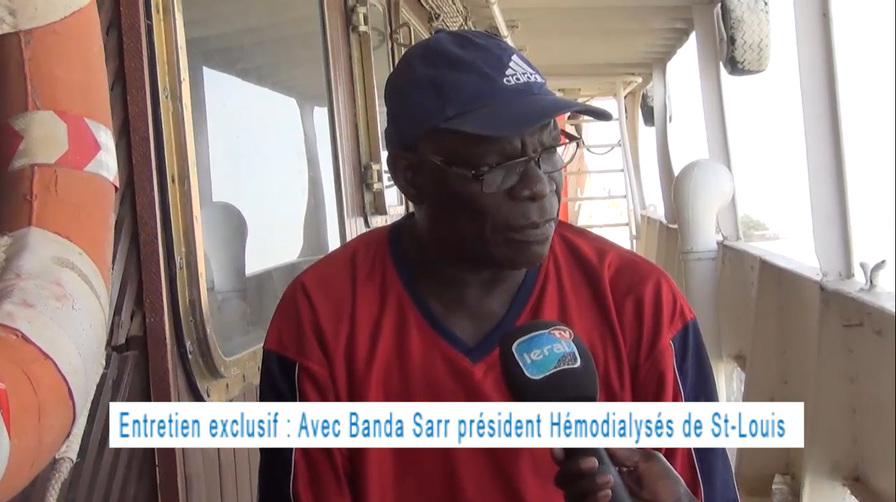 Saint-Louis : Banda Sarr, président des hémodialysés, revient sur la ...