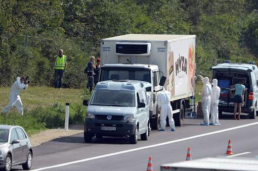 Autriche : Vingt migrants retrouvés morts dans un camion