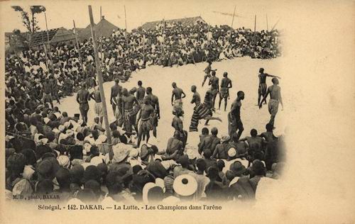 Carte postale - Séance de Mbapatt : les champions dans l'arène