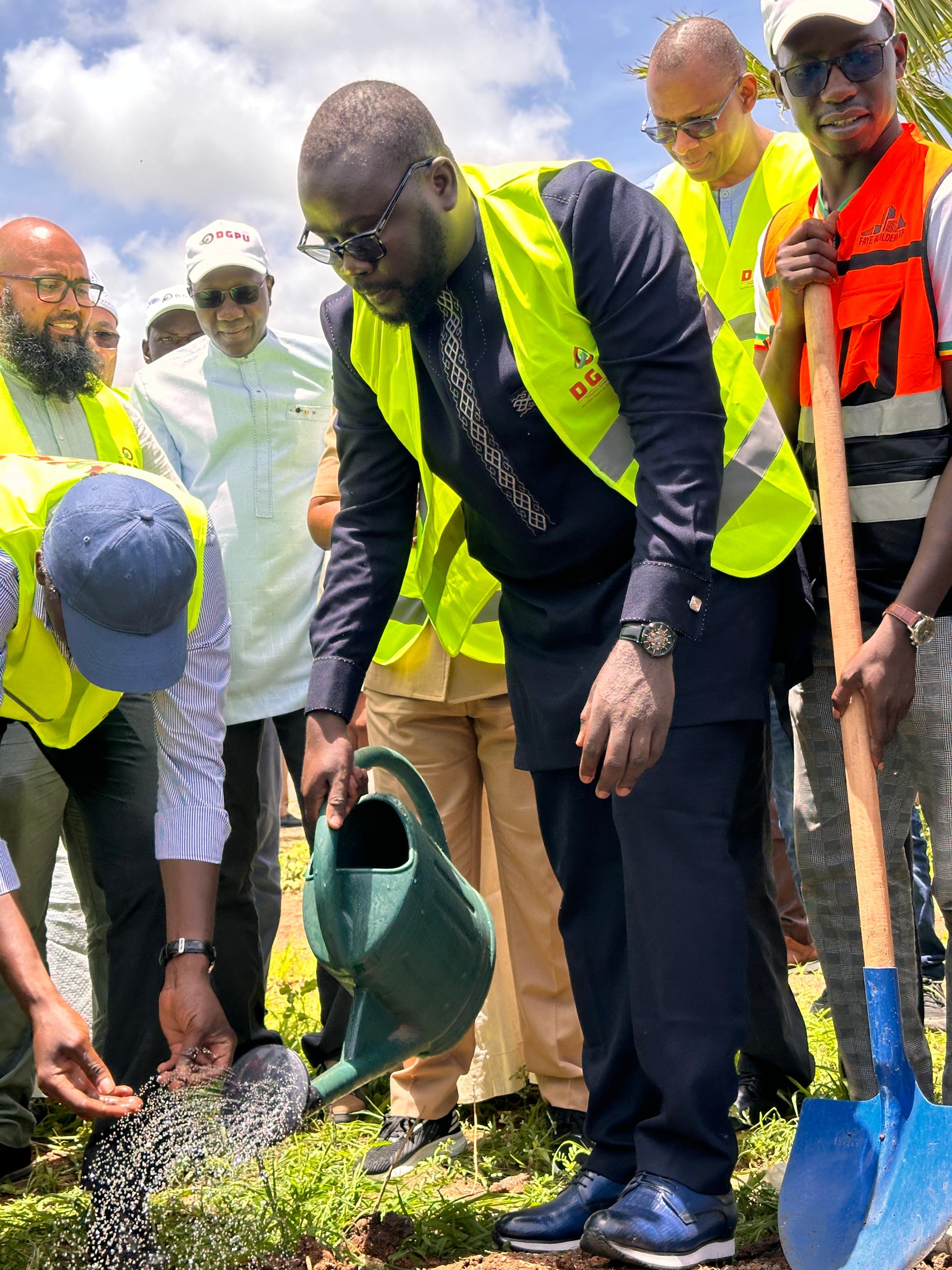 Photos/ Journée de verdissement de la DGPU : Plus de 3000 arbres plantés pour rendre le Pôle vert et durable