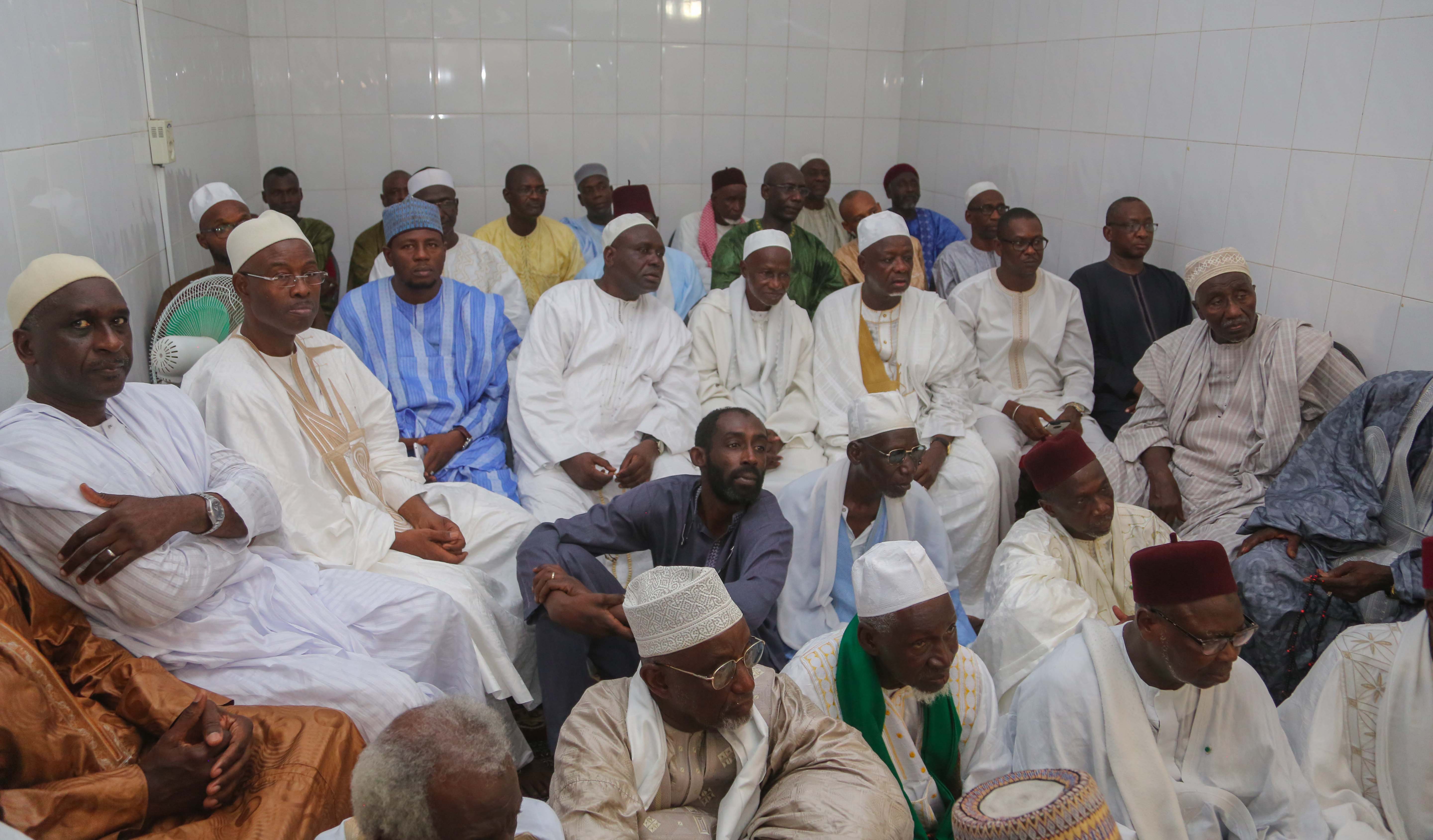 Le Président Sall chez Thierno Madany Tall