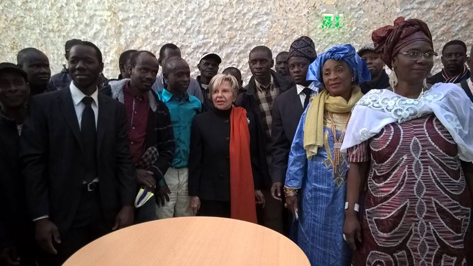 Quelques images de la  conférence de Paris sur l'affaire Karim Wade