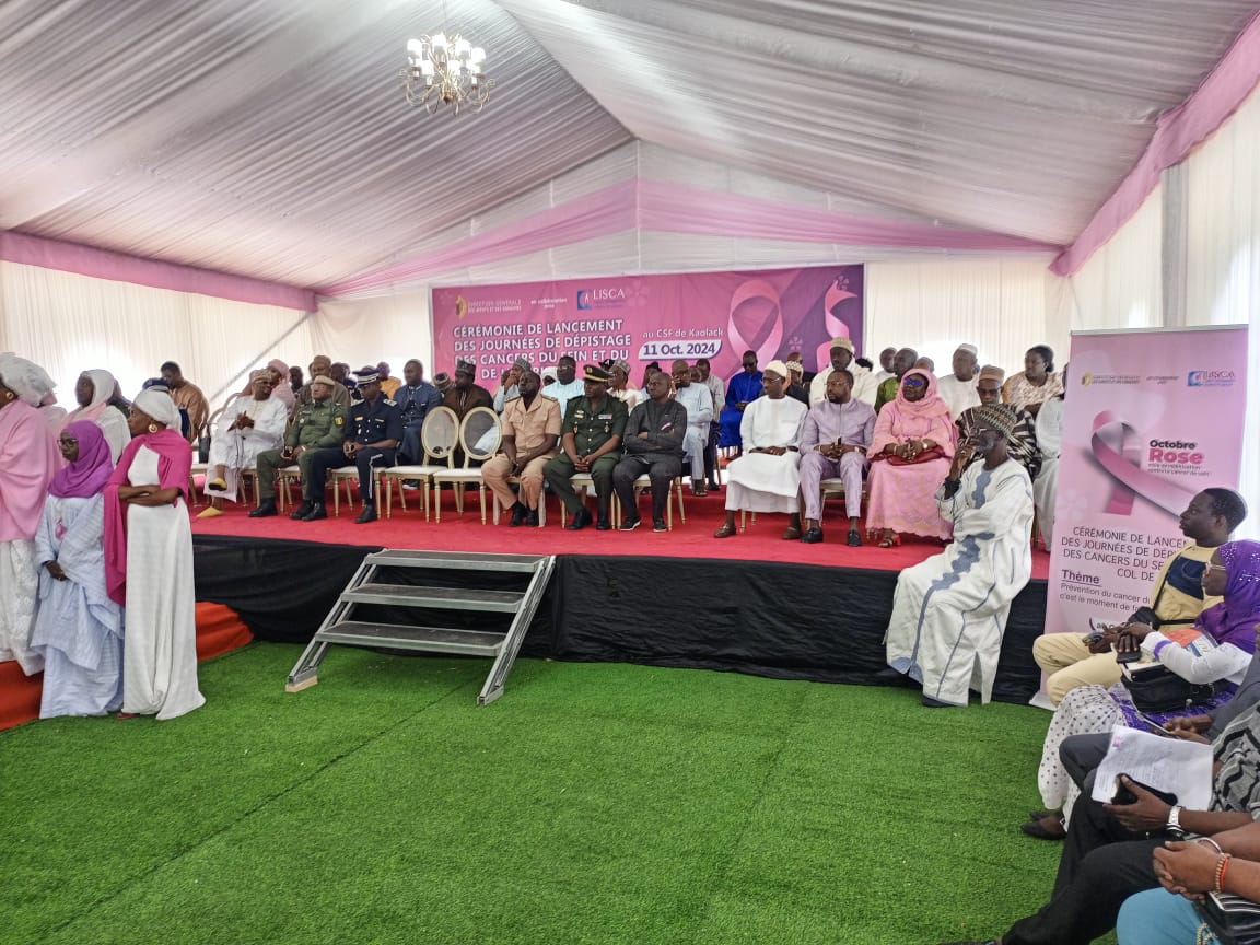 Dépistage des cancers du sein et du col de l'utérus: La DGID et la LISCA mobilisent à Kaolack (Photos) Dépistage des cancers du sein et du col de l'utérus: La DGID et la LISCA mobilisent à Kaolack (Photos)