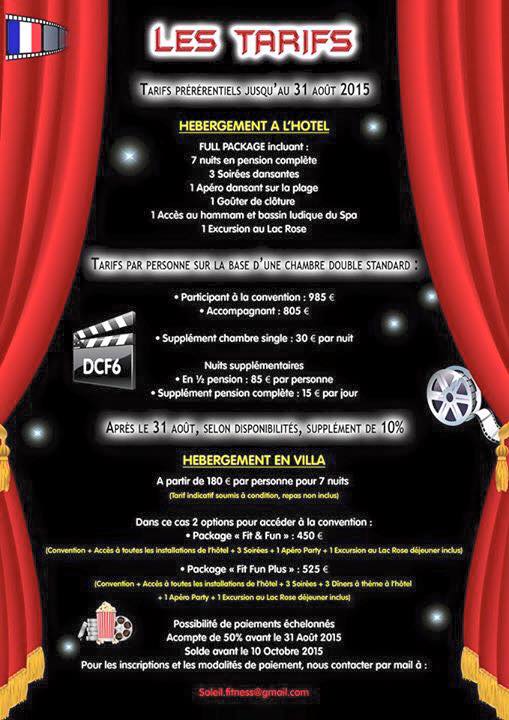 Cinéma : 6ème Dakar Convention Fitness au Lamantin ! À partir du 23 octobre au Lamantin Beach Hotel & Spa