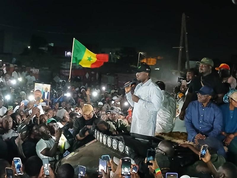 Ousmane Sonko à Rufisque : «Dias ne peut même pas gagner un quartier à Dakar»